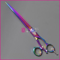 PS19 Wholesale Swivel Scissor Curved Down Dog Shear Dog Grooming Scissors